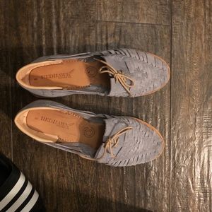 Mexican style sandals.